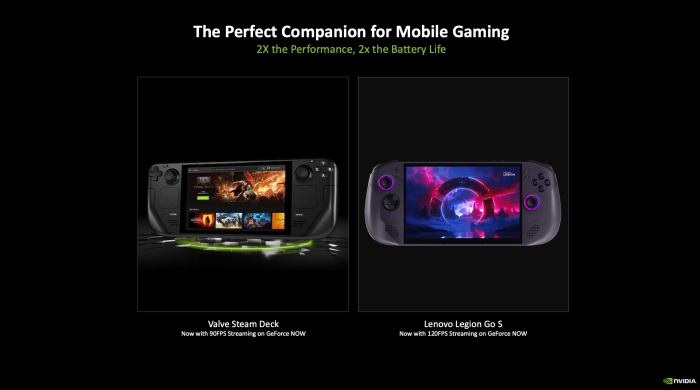 Auch für mobile Endgeräte ist Cloudgaming geeignet und mittlerweile mit nativen Clients verfügbar. (Bild: Nvidia)